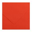 3148950400130-CANSON Iris Vivaldi - Papier Dessin Couleur - Lisse - 120 g/m² - Feuille - A4-21x29,7cm,Tomate--0