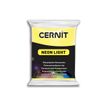5411711427515-Cernit Neon Light - Pâte à modeler - 56 g - jaune - matériau fluorescent, argile polym