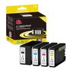 3584770912840-Cartouche remanufacturée Canon PGI-1500XL - pack de 4 - noir, cyan, magenta, jaune - Uprint--2