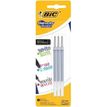 3086123735392-Pack de 3 recharge BIC Illusion noir--0