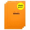 3037920182216-Rhodia - 2 Blocs notes N°18 - 80 feuilles - 80 g - petits carreaux + 1 gratuit-P_405222242_1-0