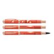 3219918233050-Roller ENZO VARINI "Palazzo Graphic" Orange, motifs et attributs rose gold--0