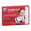 3020120153438-Oxford FLASH 2.0 - 80 Fiche d'index - A6 (105 x 148 mm) - ligné -  blanc-P_405223599_6-5