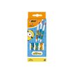 3086123745315-BIC 4 Couleurs Decors Limited Edition - Stylo bille 4 couleurs - Minions - rouge, bleu, vert, noir - 1 mm - mo-P_405223652_1-0