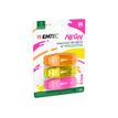 3126170171153-EMTEC C410 Neon -  3 Clés USB - 8 Go - USB 2.0 - jaune, orange, rose-P_405223852_1-0