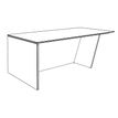 3253310544109-Bureau KHEOPS avec pied droit à gauche - L200 - plateau imitation chêne clair - structur-P_405223985_3-2
