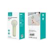 6958444910048-USAMS - Ventilateur de poche - 3 vitesses - 1200 mAh - vert --3