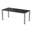 8427951231512-Rocada Executive - Table - rectangulaire - noir - gris, RAL 9006 base-P_405224530_1-0