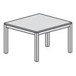 8427951008077-Rocada Executive - Table - carré - blanc - aluminium base-P_405224618_1-0