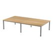 8427951203878-Rocada Executive - Table - rectangulaire - chêne - aluminium base-P_405224703_1-0