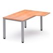 8427951252104-Rocada Executive - Table - en L (droite) - chêne - aluminium base-P_405224796_1-0
