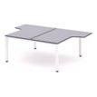 8427951930910-Rocada Executive - Table - en forme de L - gris - blanc, RAL 9003 base-P_405224834_1-0