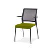 8427951072757-rocada Ergoline - Chaise - visiteur - accoudoirs - métal - vert, noir époxy-P_405224948_1-0