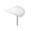 0404052254419-Angle de liaison à 90° pour Bureau Trend - pied alu - plateau blanc--0
