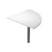 0404052254426-Angle de liaison à 90° pour Bureau Trend - pied anthacite - plateau blanc--0