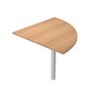 0404052254594-Angle de liaison à 90° pour Bureau Trend - pied alu - plateau imitation hêtre--0