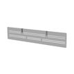 0404052258301-Voile de fond en métal gris aluminium pour bureau Trend - L168--0