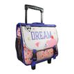 3663842008701-Cartable a roulettes 38  cm Dream- 2 compartiments- rose-  Pol Fox-P_405225976_3-2