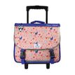 3663842008701-Cartable a roulettes 38  cm Dream- 2 compartiments- rose-  Pol Fox-P_405225976_4-3
