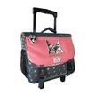 3663842008978-Cartable a roulettes 38 cm Wonder Fox- 2 compartiments- gris-  Pol Fox-P_405225991_3-2