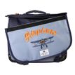 3663842009050-Cartable 35 cm Airplane- 2 compartiments- bleu-  Pol Fox-P_405225998_2-1