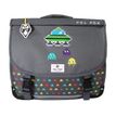 3663842009166-Cartable 38 cm Space Invader- 2 compartiments- gris- Pol Fox-P_405226006_1-0