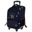 Sac à dos à roulettes HARRY POTTER QUIDDITCH -2 compartiments- marine- Kid'Abord