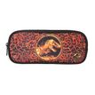 Trousse Jurassic world - 23cm -  2 compartiments - noir - Bagtrotter