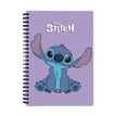 Cahier de texte Stitch - 18x22 cm - violet - Bagtrotter