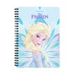 3666311030098-Cahier de texte La Reine Des Neiges - 18x22 cm - turquoise - Bagtrotter-P_405226294_1-0