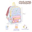 3135256274268-Sac à dos Molang - 1 compartiment - Bleu et Rose - Viquel-P_405226366_3-2