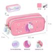 3135258774315-Trousse Licorne - 2 compartiments - Rose - Viquel-P_405226370_3-2