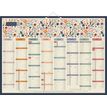 3592930028164-Calendrier bancaire illustré BOUCHUT "Fleur 16 Mois" 40,5 x 55 cm Pefc 70 %--0