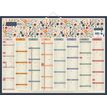 3592930028164-Calendrier bancaire illustré BOUCHUT "Fleur 16 Mois" 40,5 x 55 cm Pefc 70 %--1