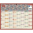 3592930028171-Calendrier bancaire illustré BOUCHUT "Fleur 16 Mois Mini" 21 x 26,5 cm Pefc 70 %--2