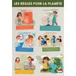 3592930023954-Poster pédagogique Les Règles De La Planète - 52 x 76 cm - Bouchut--0