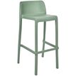 Tabouret haut empilable ATTIC - Ezpeleta professionnel - Olive