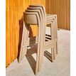 8414376771020-Tabouret haut empilable ATTIC - Ezpeleta professionnel - Taupe-P_405227944_5-4