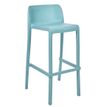 Tabouret haut empilable ATTIC - Ezpeleta professionnel - Aquamarine