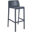 Tabouret snack empilable MINI ATTIC - Ezpeleta professionnel - Anthracite