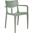 Fauteuil empilable TOWN - Ezpeleta professionnel - Olive
