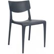Chaise empilable TOWN - Ezpeleta professionnel - Anthracite