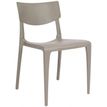 Chaise empilable TOWN - Ezpeleta professionnel - Taupe