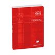 3660942086998-Agenda Metric - 1 jour par page - 12 x 17 cm - Rouge - Exacompta--0