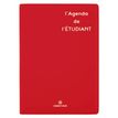 Agenda Humour Gomme - 1 jour par page - 13 x 18,5 cm - rouge - Oberthur