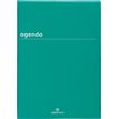Agenda Boréal - 1 jour par page - 15 x 21 cm - vert - Oberthur
