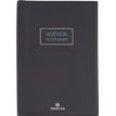 Agenda Cirrus - 1 jour par page - 12,5 x 17,5 cm - noir - Oberthur