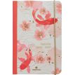 Agenda à élastique Sakura - 1 semaine sur 2 pages - 10 x 15 cm - poissons - Oberthur