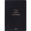 Bullet Agenda - 1 semaine sur 2 pages - 15 x 21 cm - noir - Oberthur