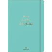 3664447218991-Bullet Agenda - 1 semaine sur 2 pages - 15 x 21 cm - vert menthe - Oberthur--0
